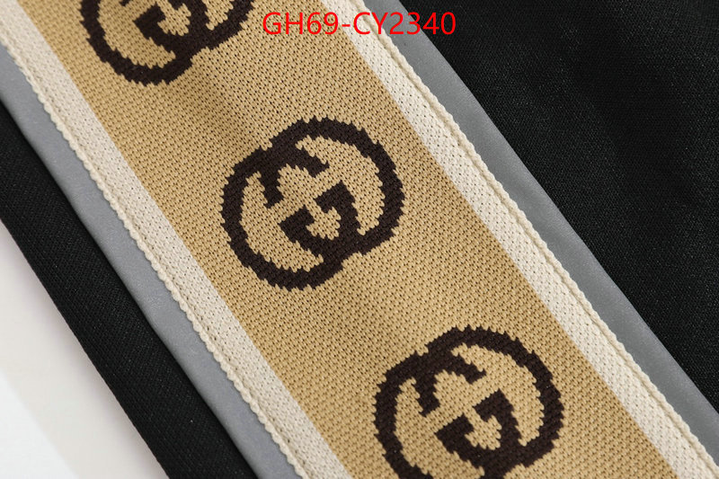 Clothing-Gucci designer wholesale replica ID: CY2340 $: 69USD