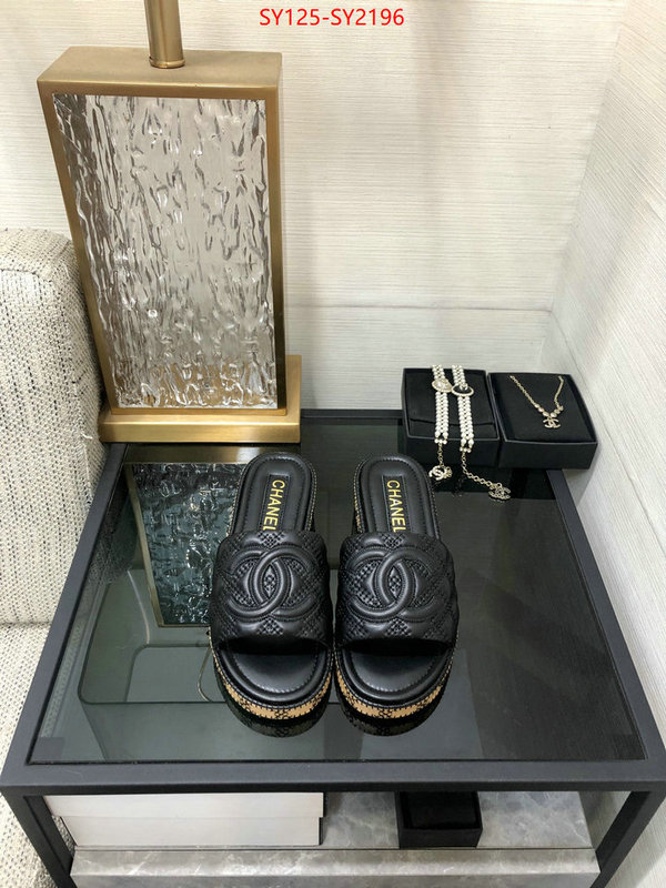 Women Shoes-Chanel where to find the best replicas ID: SY2196 $: 125USD