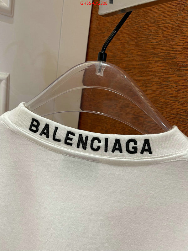 Clothing-Balenciaga sellers online ID: CY2308 $: 55USD