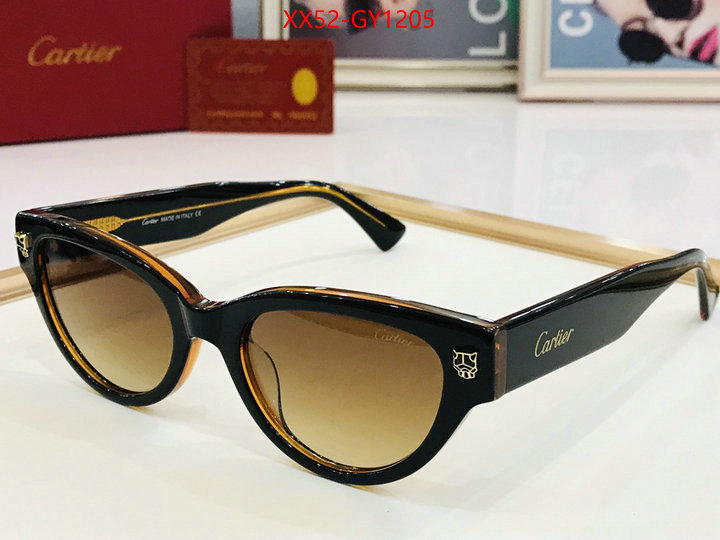 Glasses-Cartier,top fake designer ID: GY1205,$: 52USD
