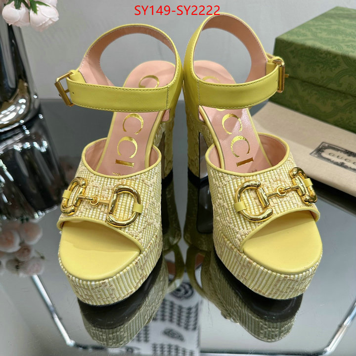 Women Shoes-Gucci wholesale sale ID: SY2222 $: 149USD