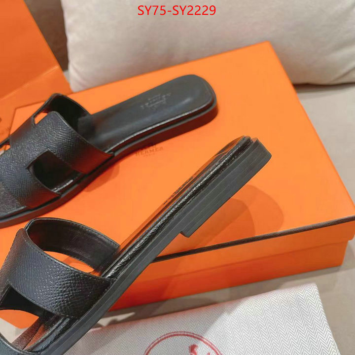 Women Shoes-Hermes best replica new style ID: SY2229 $: 75USD