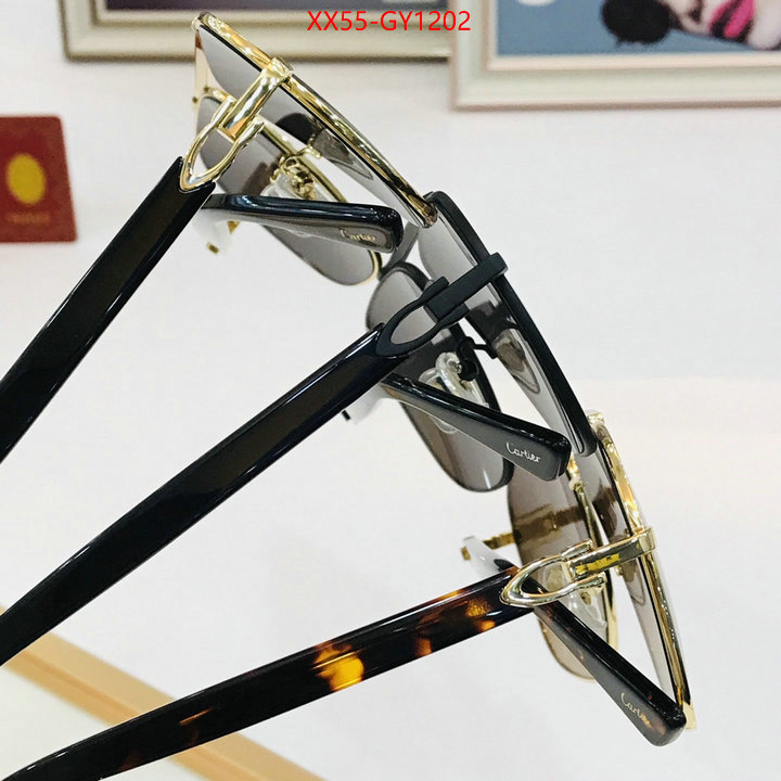 Glasses-Cartier,practical and versatile replica designer ID: GY1202,$: 55USD