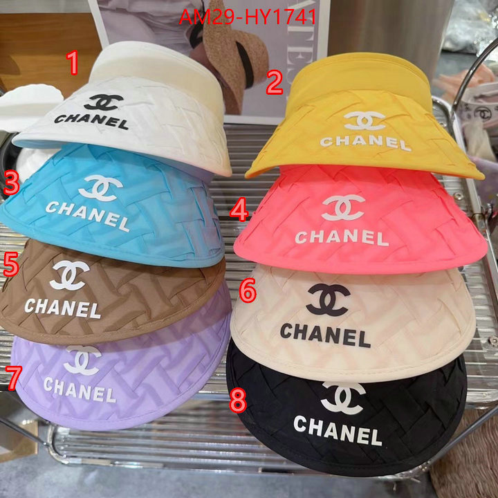 Cap (Hat)-Chanel replica 1:1 ID: HY1741 $: 29USD