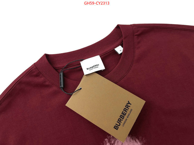 Clothing-Burberry designer fashion replica ID: CY2313 $: 59USD
