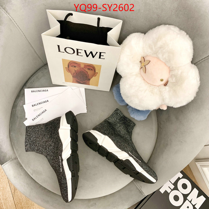 Women Shoes-Balenciaga buy replica ID: SY2602 $: 99USD