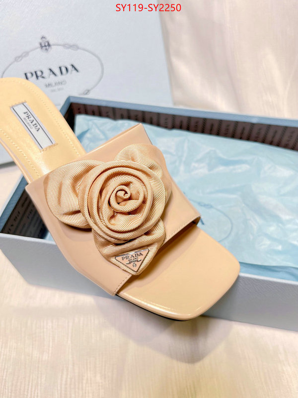 Women Shoes-Prada top 1:1 replica ID: SY2250 $: 119USD