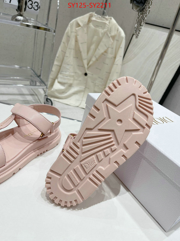 Women Shoes-Dior high quality ID: SY2211 $: 125USD