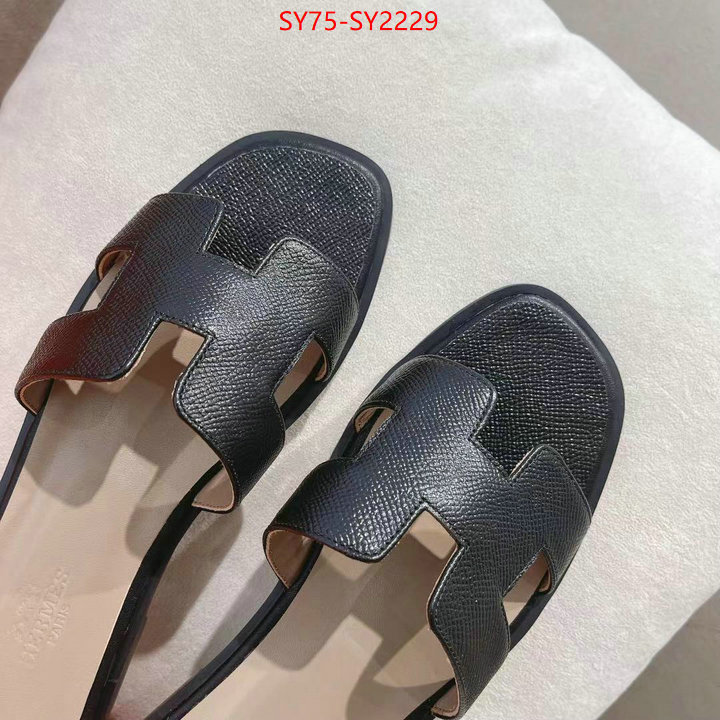 Women Shoes-Hermes best replica new style ID: SY2229 $: 75USD