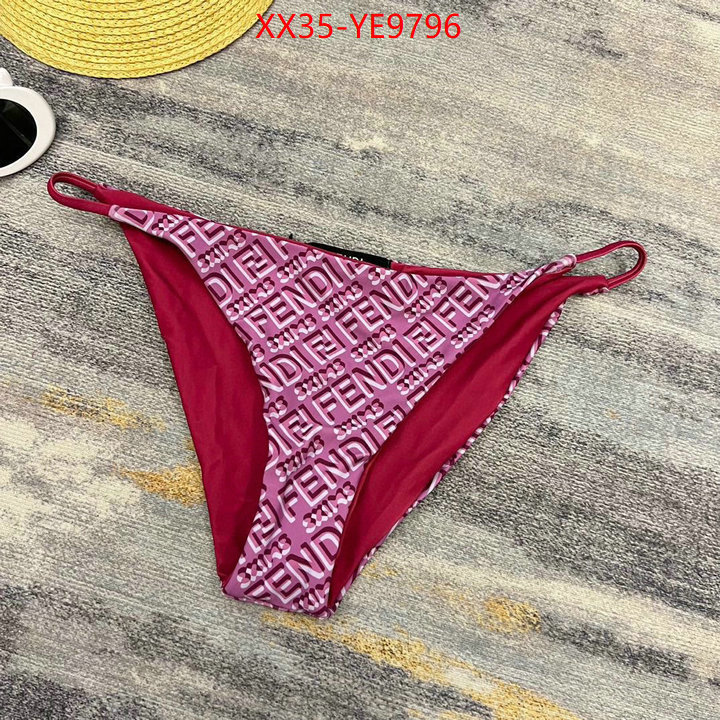 Swimsuit-Fendi,designer replica ID: YE9796,$: 35USD
