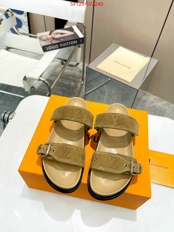 Women Shoes-LV buy sell ID: SY2240 $: 125USD