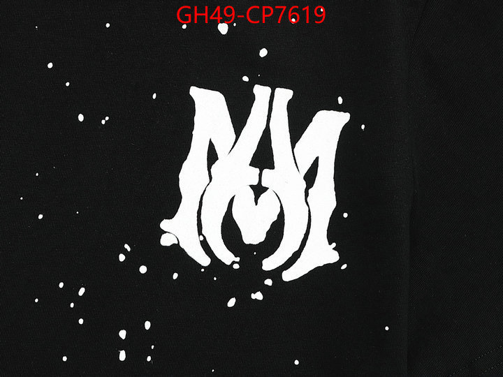 Clothing-Amiri,replica for cheap ID: CP7619,$: 49USD