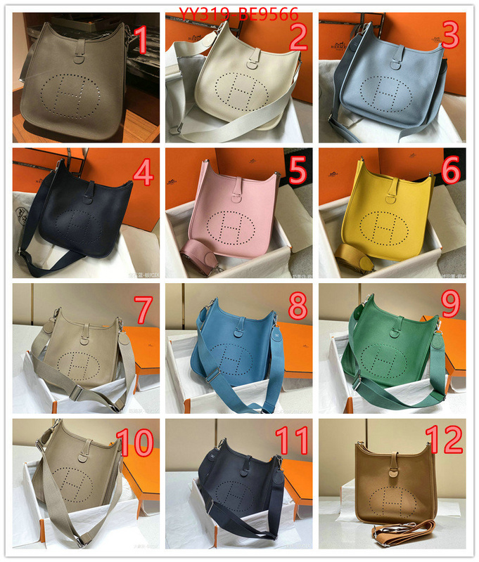 Hermes Bags(TOP)-Evelyne-,outlet 1:1 replica ID: BE9566,$: 319USD