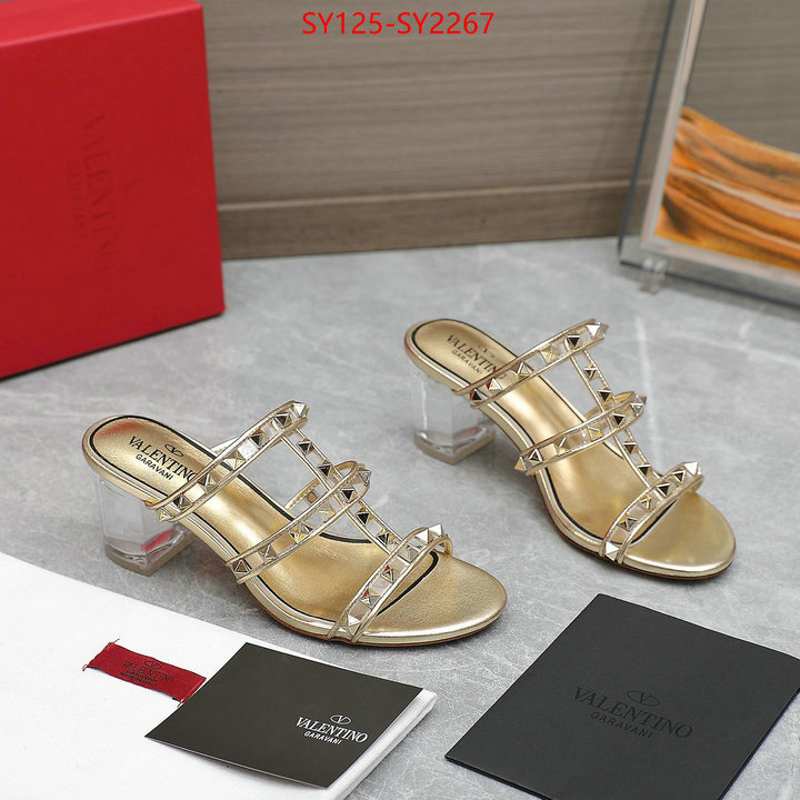 Women Shoes-Valentino replica 2023 perfect luxury ID: SY2267 $: 125USD