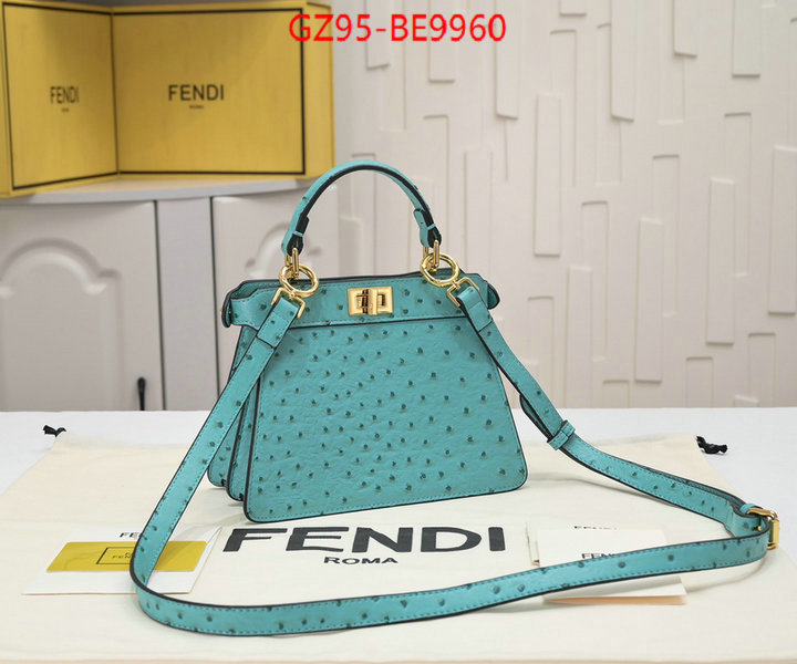 Fendi Bags(4A)-Peekaboo,customize the best replica ID: BE9960,$: 95USD