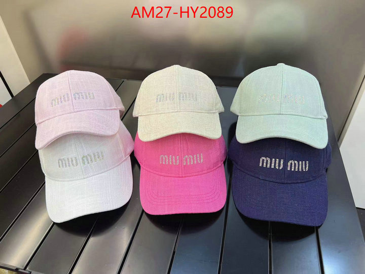 Cap(Hat)-Miu Miu best luxury replica ID: HY2089 $: 27USD