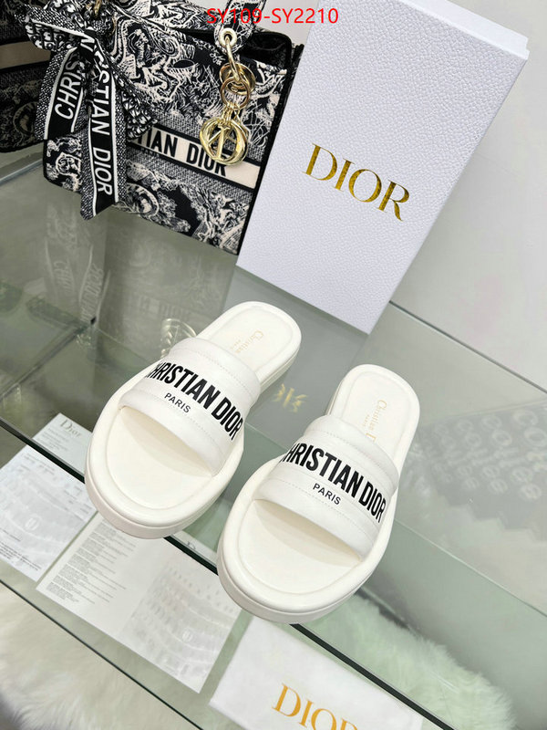 Women Shoes-Dior knockoff highest quality ID: SY2210 $: 109USD