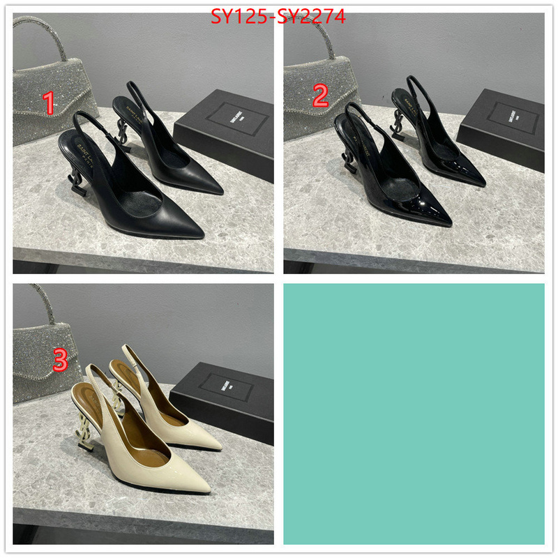 Women Shoes-YSL 1:1 replica ID: SY2274 $: 125USD