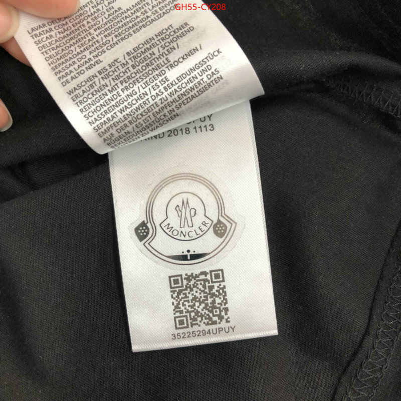 Clothing-Moncler,quality replica ID: CY209,$: 55USD