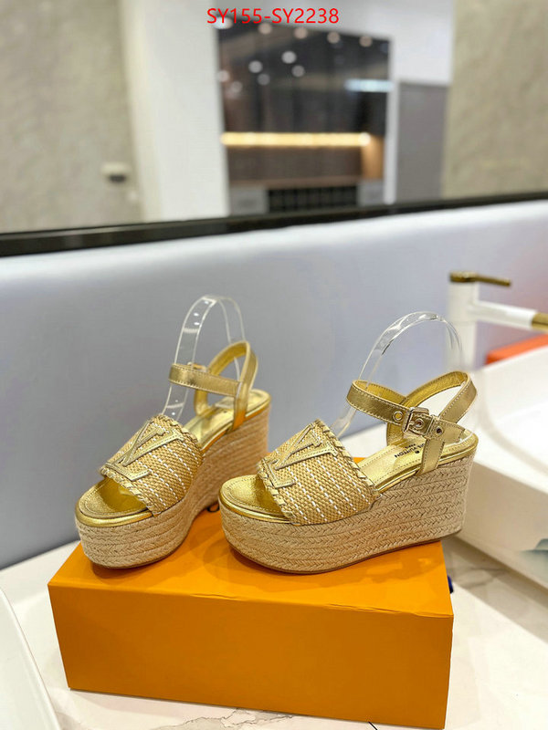 Women Shoes-LV luxury fashion replica designers ID: SY2238 $: 155USD