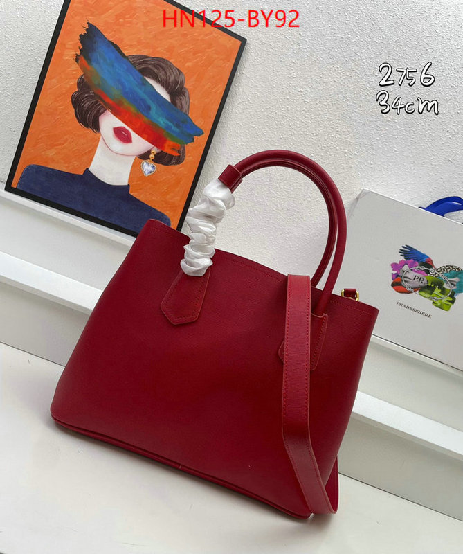 Prada Bags(4A)-Handbag-,shop cheap high quality 1:1 replica ID: BY92,$: 125USD