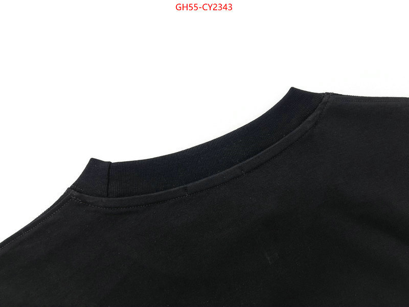 Clothing-Gucci 1:1 replica ID: CY2343 $: 55USD