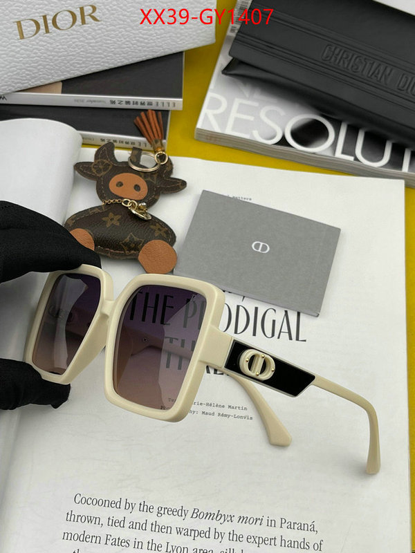 Glasses-Dior,luxury cheap ID: GY1407,$: 39USD