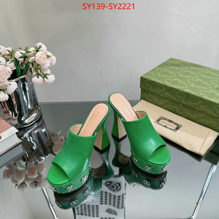 Women Shoes-Gucci shop ID: SY2221 $: 139USD