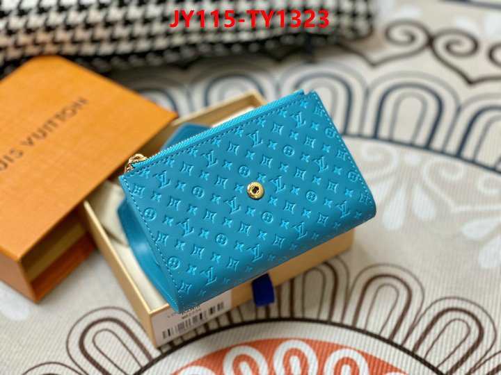 LV Bags(TOP)-Wallet,new designer replica ID: TY1323,$: 115USD