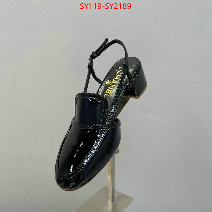Women Shoes-Chanel top quality ID: SY2189 $: 119USD