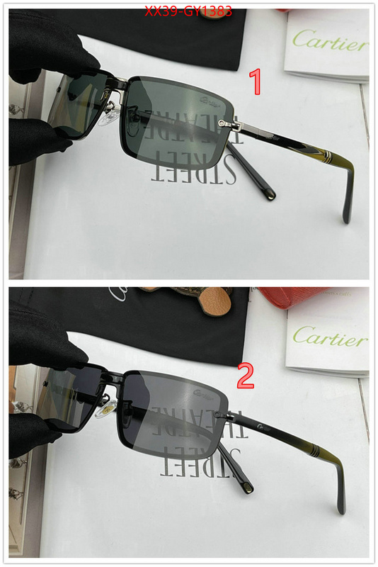 Glasses-Cartier,how to find designer replica ID: GY1383,$: 39USD