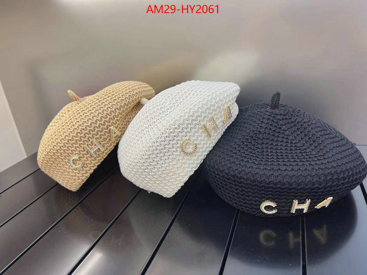 Cap (Hat)-Chanel aaaaa quality replica ID: HY2061 $: 29USD