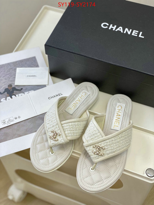 Women Shoes-Chanel aaaaa+ class replica ID: SY2174 $: 119USD