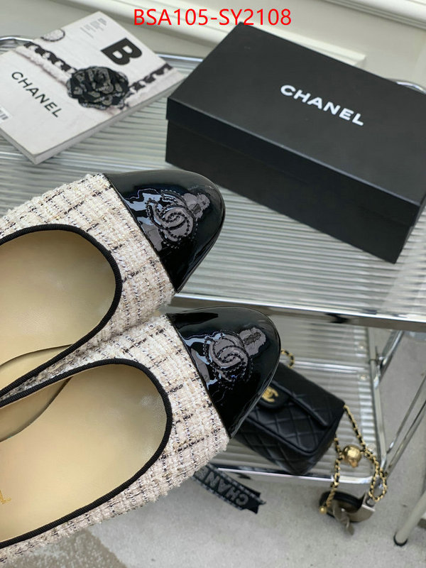 Women Shoes-Chanel best site for replica ID: SY2108 $: 105USD