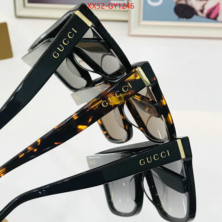 Glasses-Gucci,top sale ID: GY1246,$: 52USD