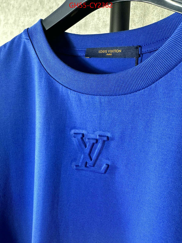 Clothing-LV top fake designer ID: CY2362 $: 55USD