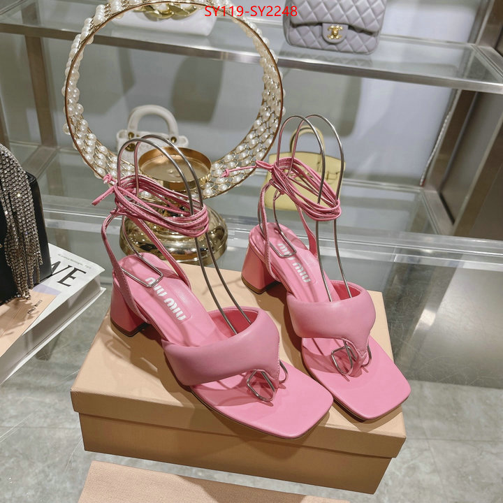 Women Shoes-Miu Miu where to buy replicas ID: SY2248 $: 119USD