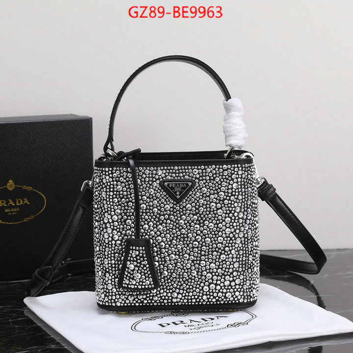 Prada Bags(4A)-Diagonal-,top quality replica ID: BE9963,$: 89USD