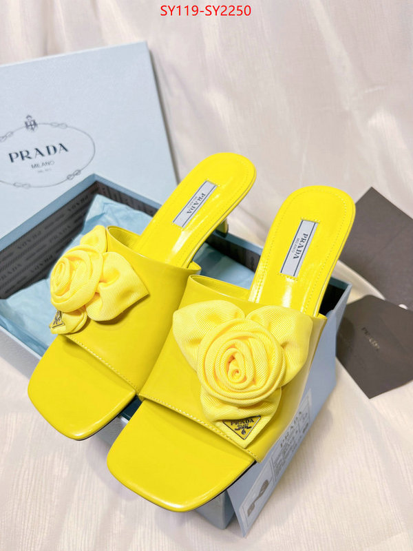 Women Shoes-Prada top 1:1 replica ID: SY2250 $: 119USD