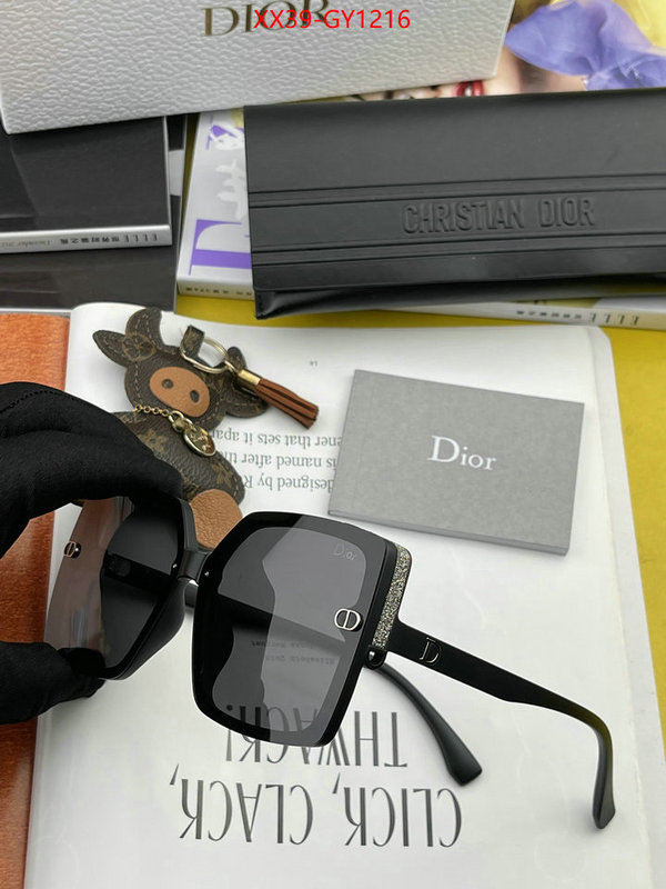 Glasses-Dior,designer fashion replica ID: GY1216,$: 39USD