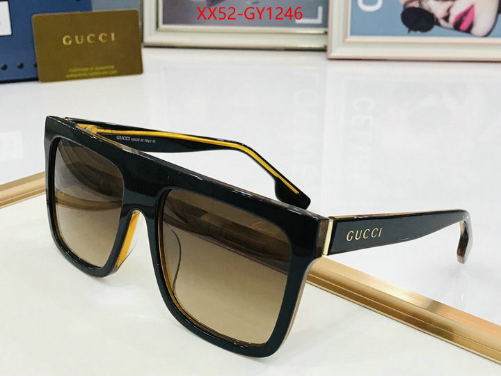 Glasses-Gucci,top sale ID: GY1246,$: 52USD