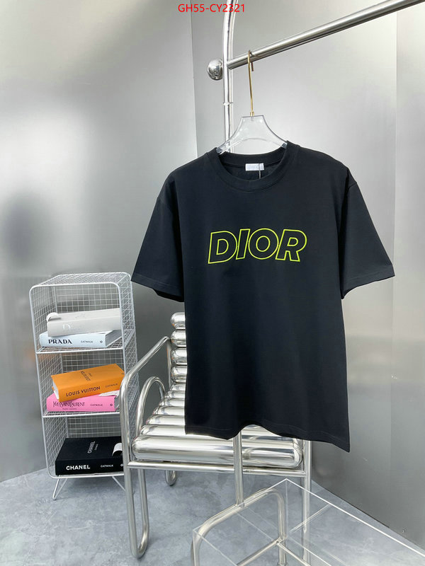 Clothing-Dior customize best quality replica ID: CY2321 $: 55USD