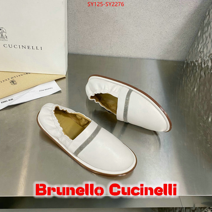 Women Shoes-Brunello cucinelli customize the best replica ID: SY2276 $: 125USD