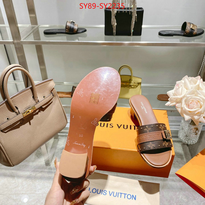 Women Shoes-LV fake designer ID: SY2235 $: 89USD