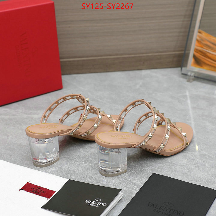 Women Shoes-Valentino replica 2023 perfect luxury ID: SY2267 $: 125USD