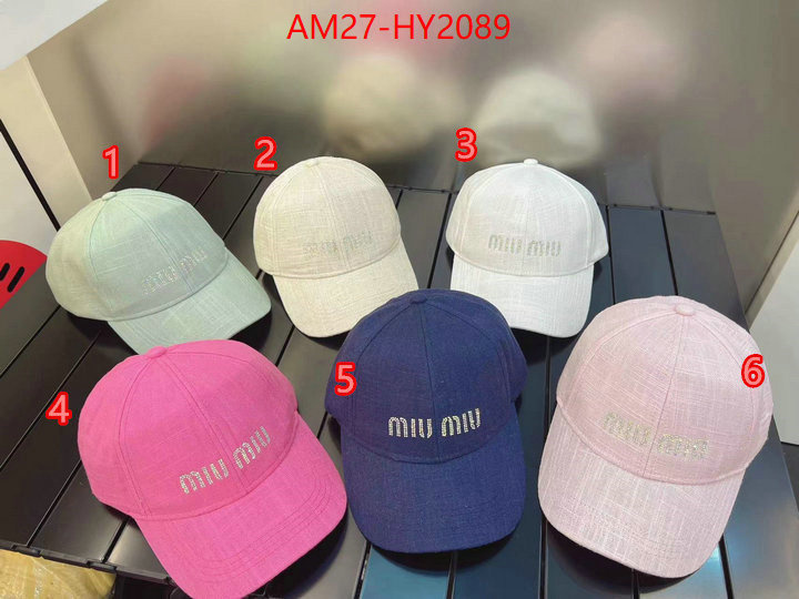 Cap(Hat)-Miu Miu best luxury replica ID: HY2089 $: 27USD
