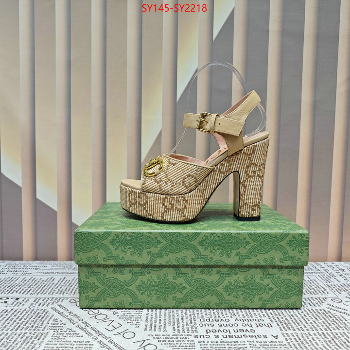 Women Shoes-Gucci buy 1:1 ID: SY2218 $: 145USD