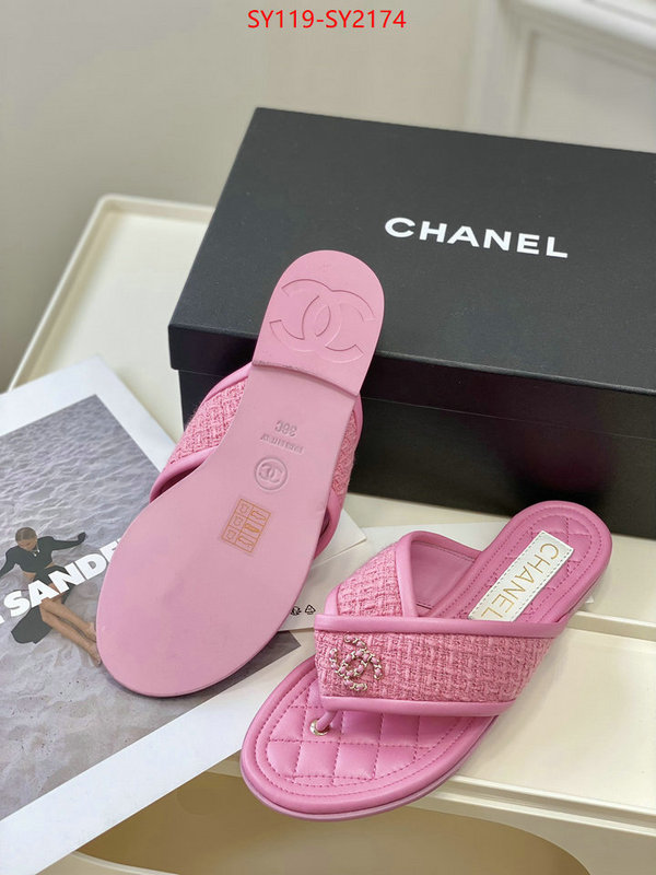 Women Shoes-Chanel aaaaa+ class replica ID: SY2174 $: 119USD