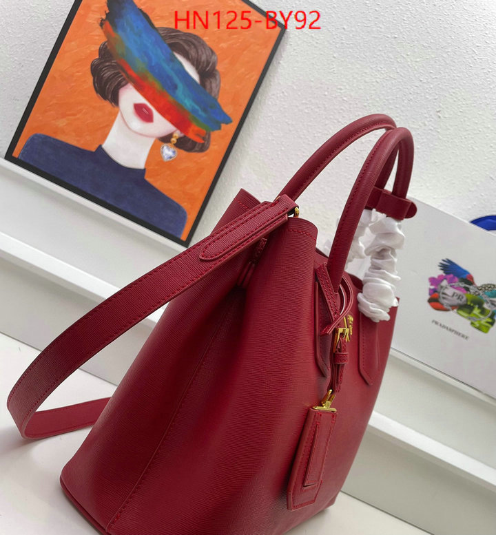 Prada Bags(4A)-Handbag-,shop cheap high quality 1:1 replica ID: BY92,$: 125USD