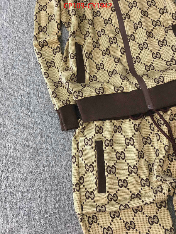 Clothing-Gucci replica 1:1 high quality ID: CY1942 $: 109USD